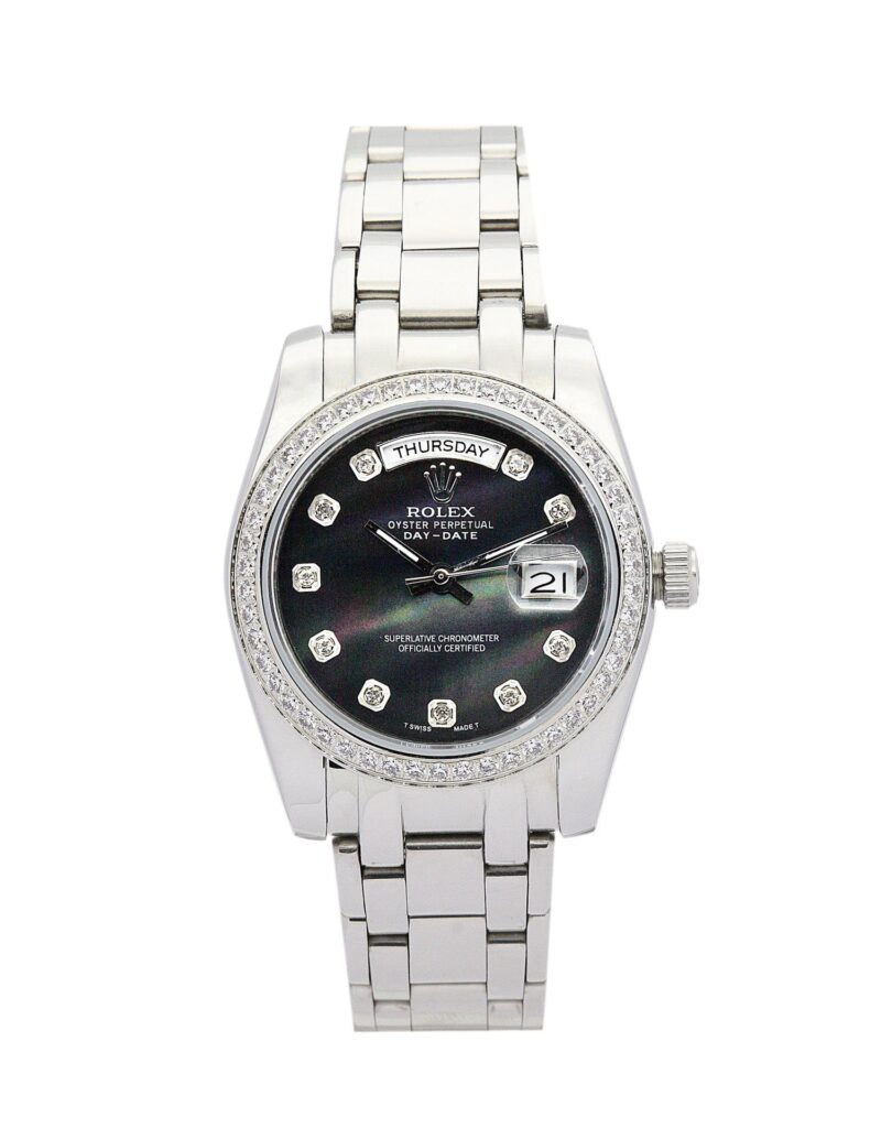 Rolex Day-Date Black Dial 118346