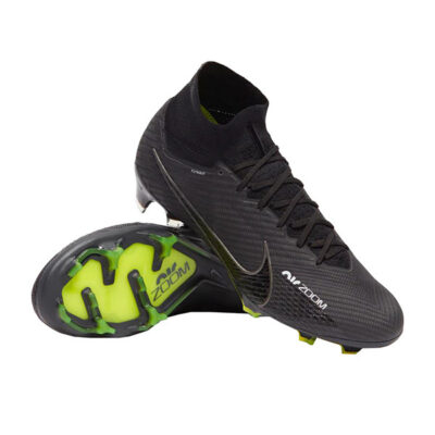 NK Air Zoom Mercurial Superfly IX Elite FG Black Nike Jersey Kit Boutique 2