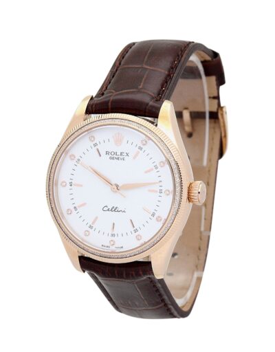 Rolex Cellini 5310 White & Gold Jersey Kit Boutique