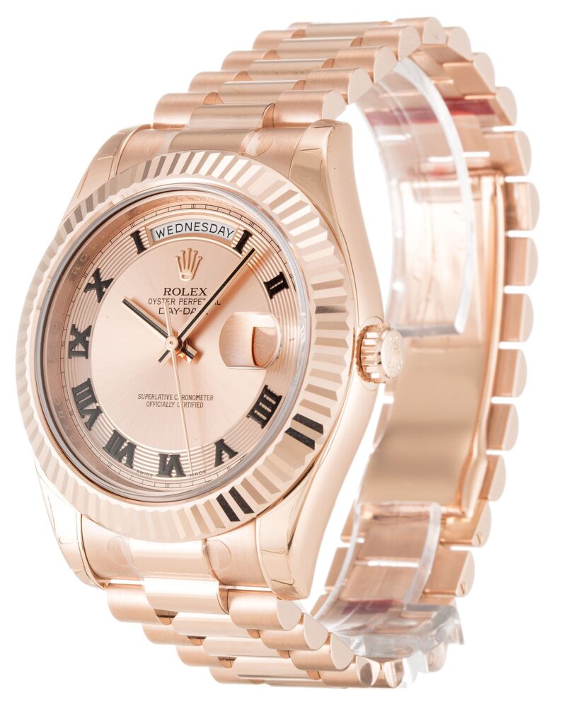 Rolex Day-Date II Rose Dial 218235 - Image 2