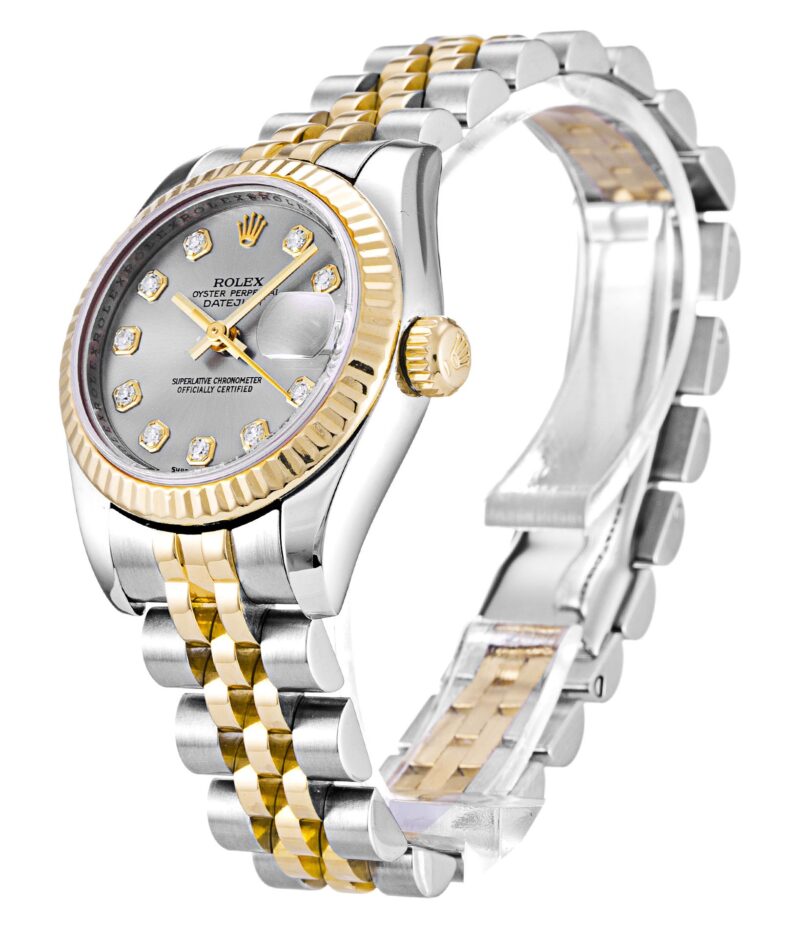 Rolex Datejust Lady Silver Dial 179173 - Image 2