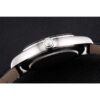 Swiss Rolex Cellini Black Dial Roman Numerals Stainless Steel Case Black Leather Strap Jersey Kit Boutique 21