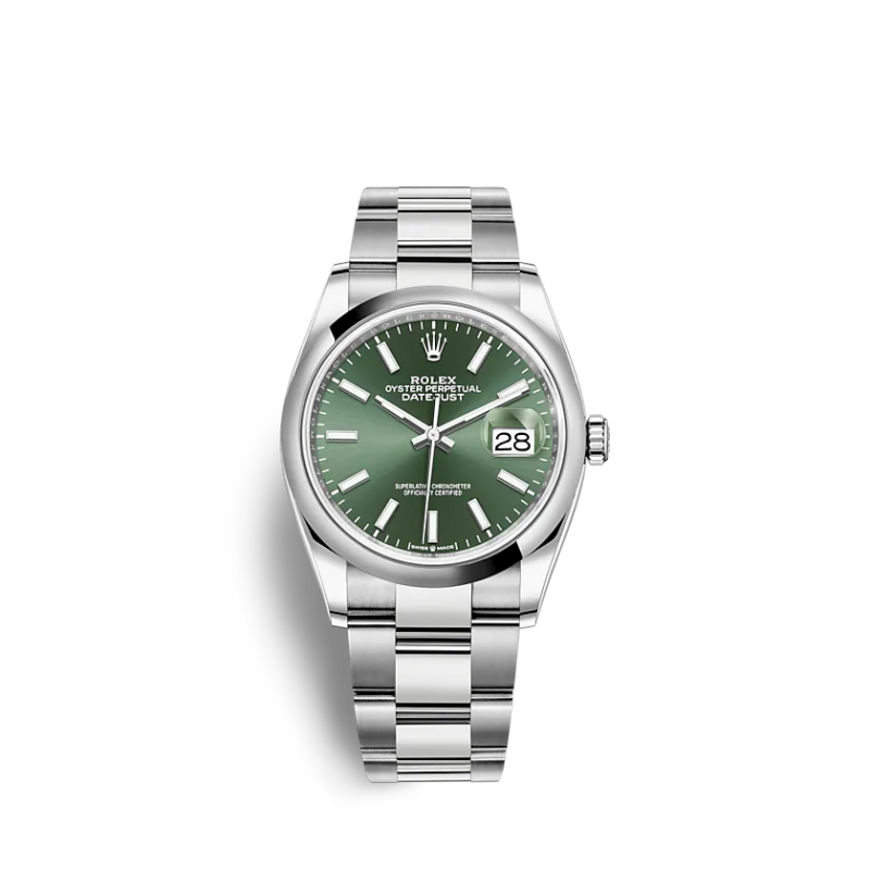 Rolex Datejust 126200 36mm Mint green (Oyster)