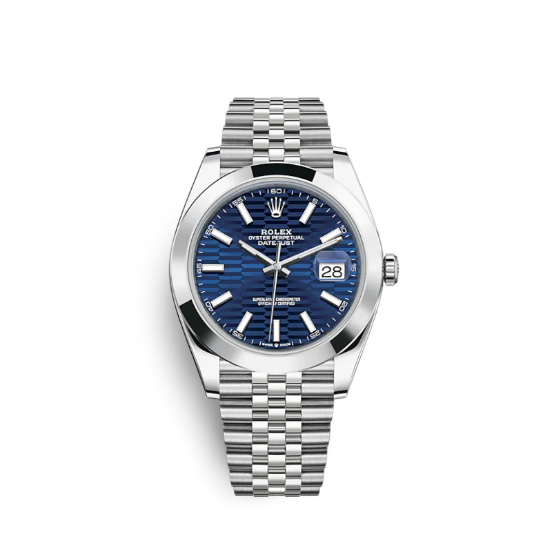 Rolex Datejust 126300 41mm Bright blue (Jubilee)