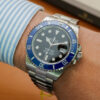 Swiss Rolex Submariner Date 126619LB Black Jersey Kit Boutique 25