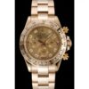 Rolex Cosmograph Daytona Brown Dial Diamond Numerals Gold Case And Bracelet 1454245 Jersey Kit Boutique 13