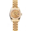 Swiss Rolex Lady-Datejust Champagne Dial Diamond Bezel Gold Jubilee Bracelet 1454096 Grade-Swiss Jersey Kit Boutique 13