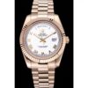Rolex Day-Date White Dial Gold Bracelet 622546 Jersey Kit Boutique 14