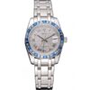 Rolex Datejust Diamond Dial Blue Jewels Bezel Stainless Steel Case And Bracelet 622834 Jersey Kit Boutique 13