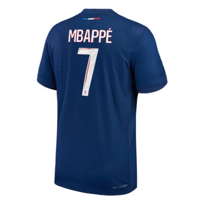 #7 Mbappe PSG Home Soccer Jersey 2024/25 Player Version 1