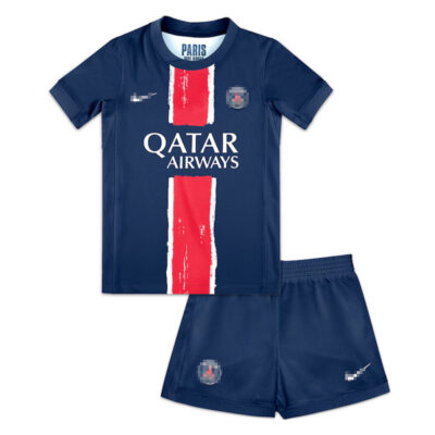 #7 Mbappe PSG Home Soccer Kit Kids 2024/25 2