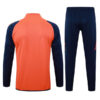 Manchester United Training Tracksuit 2024-25 Full Zip Orange 2