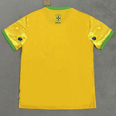 Brazil Christ Special Jersey 2024 Yellow 2