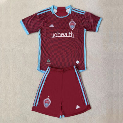 Colorado Rapids Home Kit Kids 2024-25 1