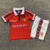 Manchester United Home Kit Kids 1998-99 1