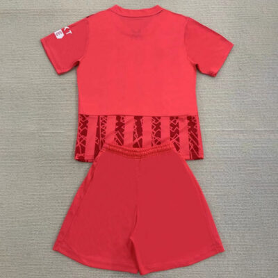 Rangers Goalkeeper Kit Kids 2024-25 Red 2