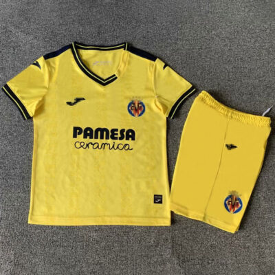 Villarreal Home Kit Kids 2024-25 1