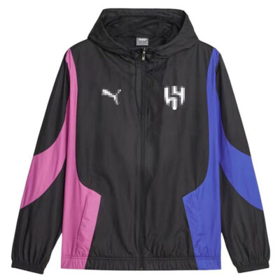 2024-25 Al-Hilal Windbreaker Black 1