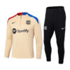 Barcelona Tracksuit Training Kit 2024-25 Beige 1