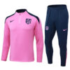 Atletico Madrid Tracksuit Training Kit 2024-25 Pink 1