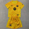 Barcelona Goalkeeper Kit Kids 2024-25 Yellow 1