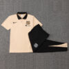 Barcelona Polo Training Kit 2024-25 Beige 3