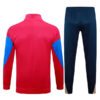 Barcelona TrainingTracksuit 2024-25 Full Zip Red 2