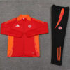 Bayern Munich Tracksuit 2024-25 Full Zip Red 2