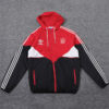 Bayern Munich Windbreaker 2024-25 Red and Black 1