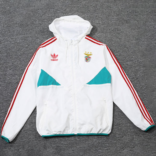 Benfica White Windbreaker 2024-25 1