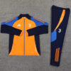 Juventus Tracksuit 2024-25 Full Zip Orange 1