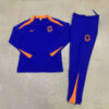 Netherlands Tracksuit Training Kit 2024 Blue