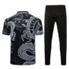 Real Madrid Polo Tracksuit Training Kit 2023-24 Black 2