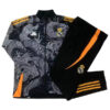 Real Madrid Tracksuit 2024-25 Full Zip Black