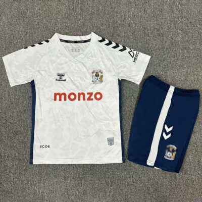 Coventry City Away Soccer Kit Kids 2024-25 1