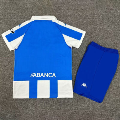 Deportivo La Coruna Soccer Kit Kids 2024-25 2