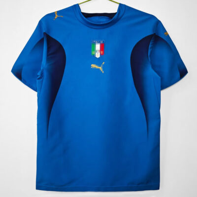 Italy Home Soccer Jersey 2006 1