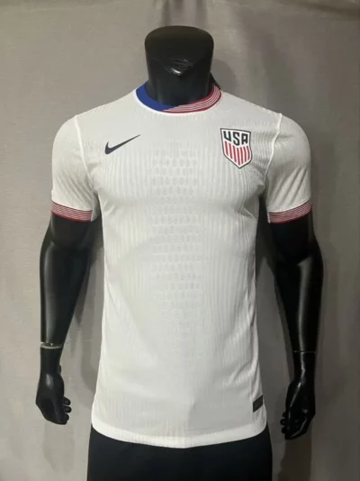 United States Home Soccer Jersey 2024 Player Version 1