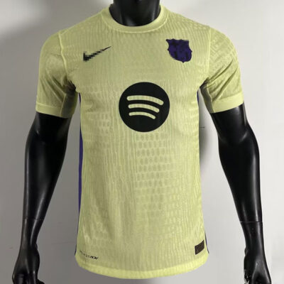Barcelona Away Soccer Jersey 2025-26 Player Version 1
