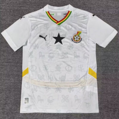 Ghana Home Soccer Jersey 2024-25 1