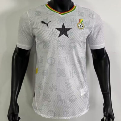 Ghana Home Soccer Jersey 2025 Player Version 1