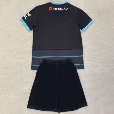 Portsmouth Away Soccer Kit Kids 2024-25 2