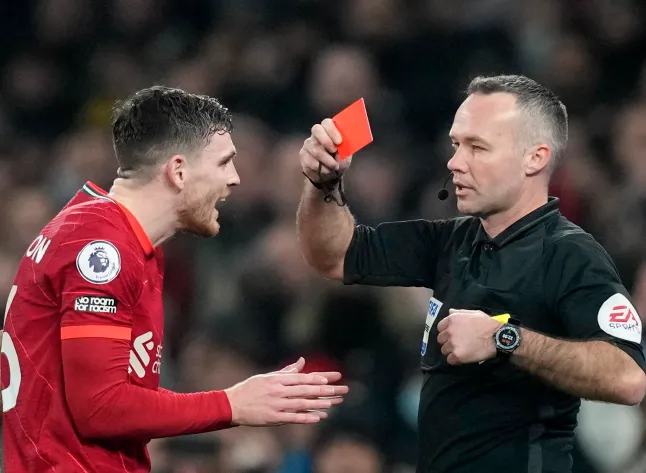 Why Robertson's Red Card Was Wrong