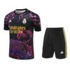 2024/25 Real Madrid Training Suit Black Pink