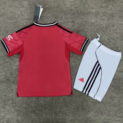 Manchester United Home Kids Kit 2025/26 2