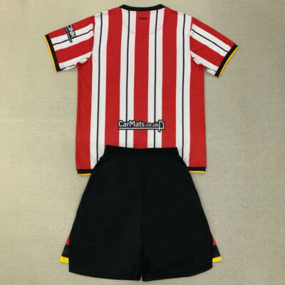 Sheffield United Home Kids Kit 2024-25 2
