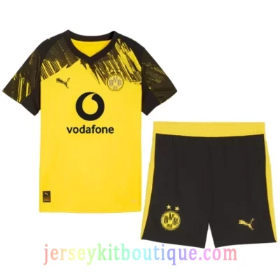 2025-26 Borussia Dortmund Home Kids Kit