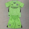 Manchester City Goalkeeper Kit Kids 2024/25 Green