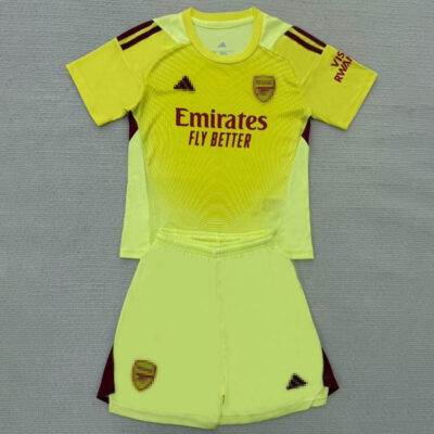 Arsenal Goalkeeper Kids Kit 2025/26