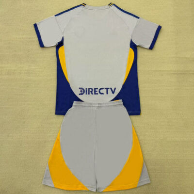 Boca Juniors Concept Version Kids Kit 2025-26 Grey 2
